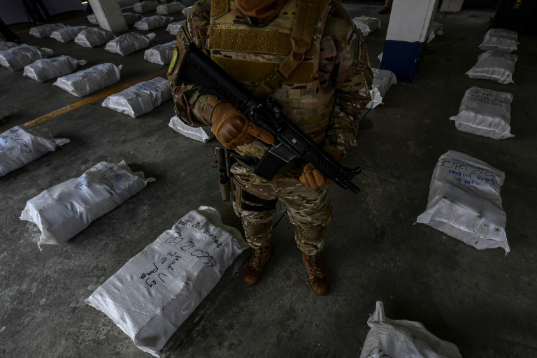 Panamá ha incautado más de 3 toneladas de droga en 2021
