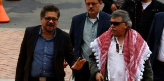 Twitter suspende cuentas de dos exjefes de las FARC
