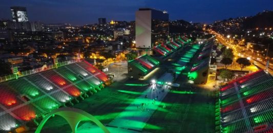 Sambódromo y calles vacías sin carnaval de Río
