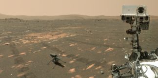 Selfie en Marte Perseverance e Ingenuity se toman una foto juntos