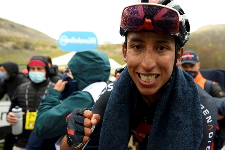 Bernal gana novena etapa del Giro de Italia