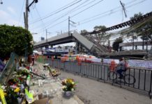 Deudos de víctimas de accidente del metro en México piden justicia