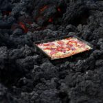 La pizza 'cocinada' al calor de un volcán en Guatemala