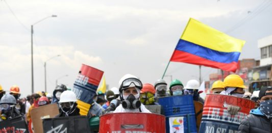 Un mes del inicio de las protestas en Colombia