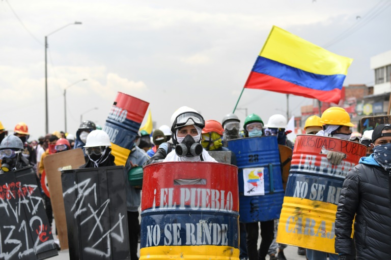 Un mes del inicio de las protestas en Colombia