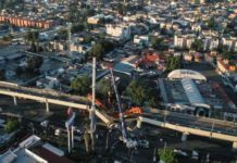 Dictaminan falla estructural, en accidente de metro en México