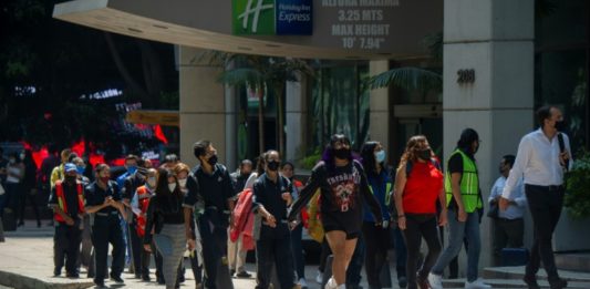 México reanuda simulacros de desastres tras pandemia