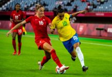 Canadá elimina a Brasil en fútbol femenino en Tokio-2020
