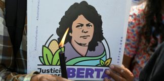 Hija de Berta Cáceres va tras autores intelectuales del asesinato