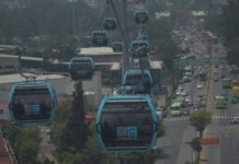 Inauguran sistema de teleférico en Ciudad de México