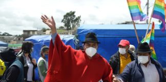 Líder indígena de Ecuador rechaza el libre comercio