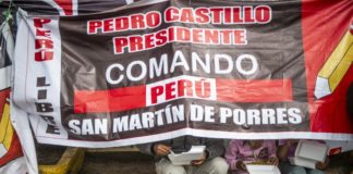 Seguidores de Castillo piden su proclamación como presidente de Perú