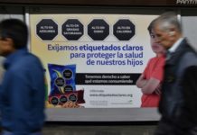 Argentina aprueba ley de etiquetas en los alimentos