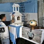 'Iglesia maradoniana' recuerda a Maradona en su cumpleaños