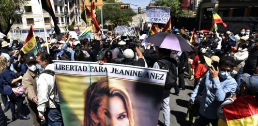 Jeanine Áñez, una de las finalistas al premio Sájarov