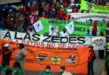 'No a las ZEDE protestan contra ‘ciudades soberanas’ en Honduras