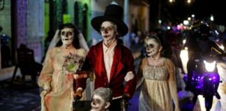 'Los Agüizotes' una tradición que “espanta’ en las calles de Masaya