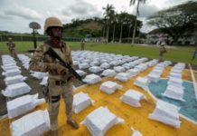 Panamá supera su récord de incautaciones de droga en 2021