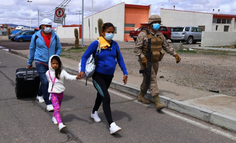 Despliegue militar en Chile para controlar la migración irregular