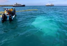 Barco con 2.000 galones de diésel se hunde cerca de las Galápagos