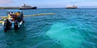 Barco con 2.000 galones de diésel se hunde cerca de las Galápagos