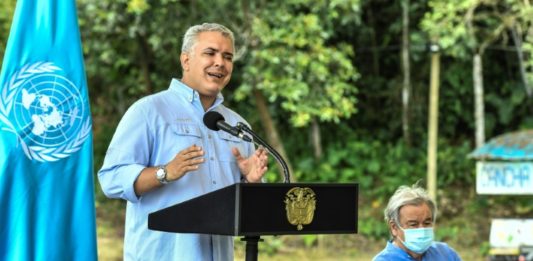 Duque defiende en la ONU su plan de paz en Colombia