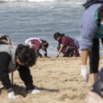 Alegría en la Naturaleza Niños limpian una playa en el Día Infantil del Océano