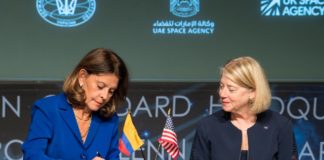 Colombia firma Acuerdos de Artemisa sobre exploración espacial