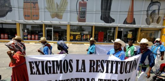 Comunidad wixárika reclama su territorio en el oeste de México