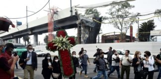 Conmemoran primer aniversario de la tragedia del metro de Ciudad de México