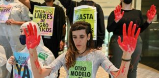Ecologistas protestan contra Monsanto en Argentina