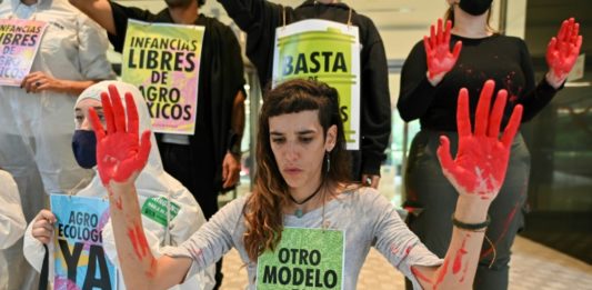 Ecologistas protestan contra Monsanto en Argentina