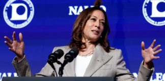 Kamala Harris habla sobre inmigracion en conferencia de NALEO