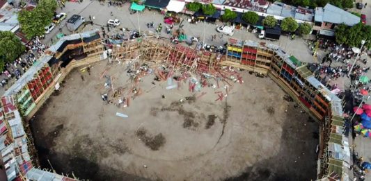 Plaza de toros en el sur de Colombia se diploma durante corrida