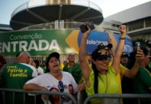 Bolsonaro se lanzó a la reelección en un acto en Río de Janeiro