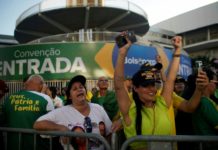 Bolsonaro se lanzó a la reelección en un acto en Río de Janeiro