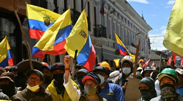 Indígenas de Ecuador niegan acusación sobre vínculos con el narcotráfico