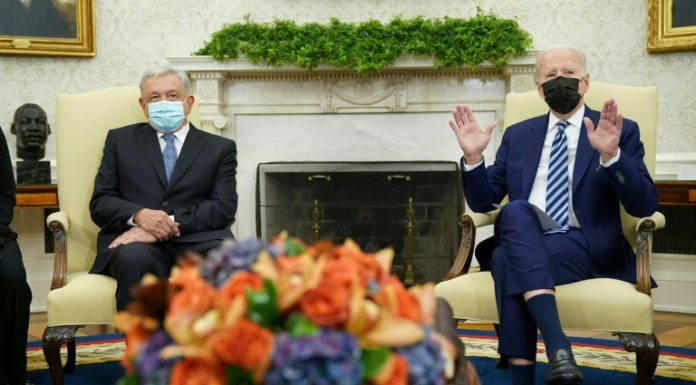 López Obrador llega a Estados Unidos para reunirse con Biden