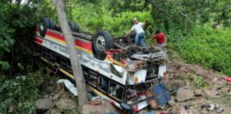 Un accidente de carretera en el norte de Nicaragua deja 16 muertos