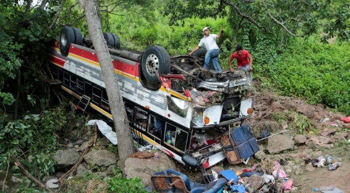 Un accidente de carretera en el norte de Nicaragua deja 16 muertos