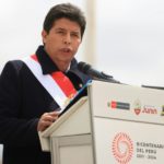 El presidente de Perú, Pedro Castillo, en un acto público, el 6 de agosto de 2022. © ANDINA/AFP Jhonel RODRIGUEZ