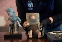 Llegan a Colombia 274 piezas precolombinas recuperadas en EEUU