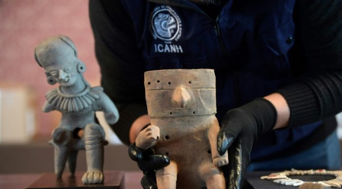 Llegan a Colombia 274 piezas precolombinas recuperadas en EEUU