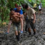 Disminuyen migrantes por selva del Darién según cancillería panameña Disminuyen migrantes por selva del Darién según cancillería panameña