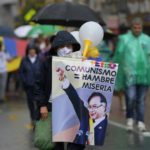 Protestan en Colombia contra proyecto de reforma fiscal de Petro Protestan en Colombia contra proyecto de reforma fiscal de Petro