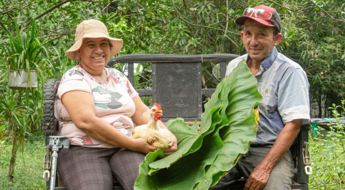 Una madre se convierte en heroína de la alimentación en Colombia