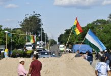 Huelga ocasiona escasez de productos en ciudad boliviana de Santa Cruz
