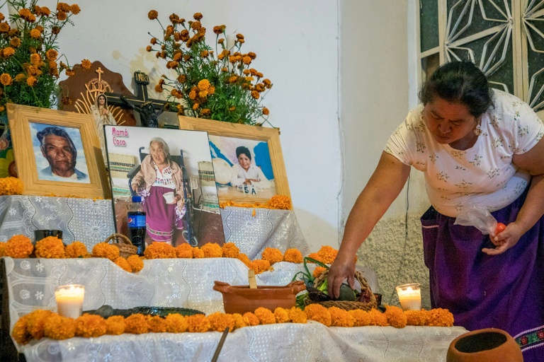 Mexicanos rinden homenaje a “Mamá Coco” en el Día de Muertos