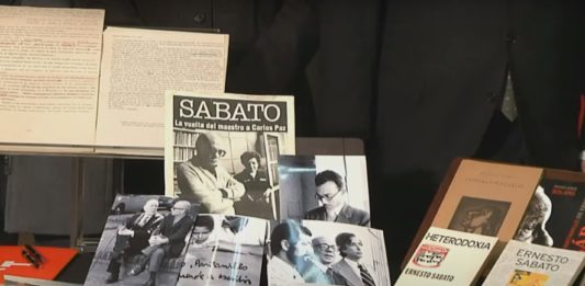 Depositan legado de Ernesto Sabato en la Caja de las Letras del Instituto Cervantes