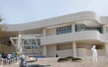 Entrada del Museo Getty